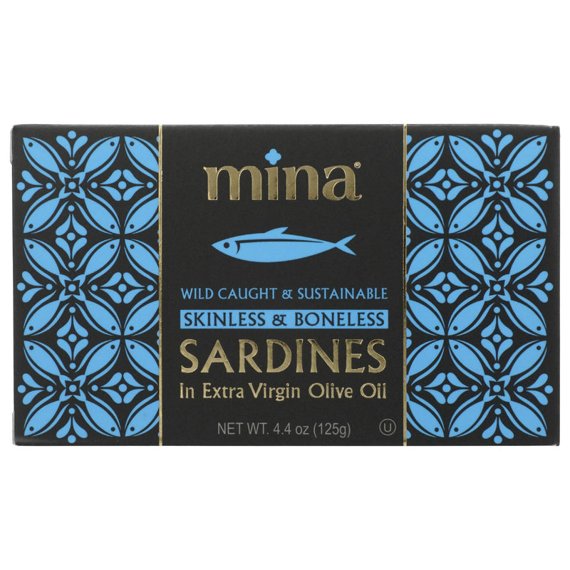 SARDINES IN EVOO SKINLESS BONELESS