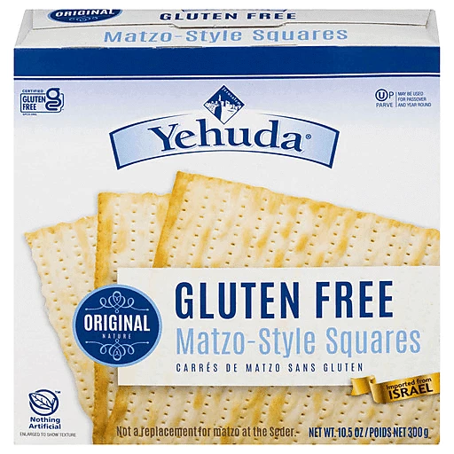 GLUTEN FREE ORIGINAL MATZO SQUARES