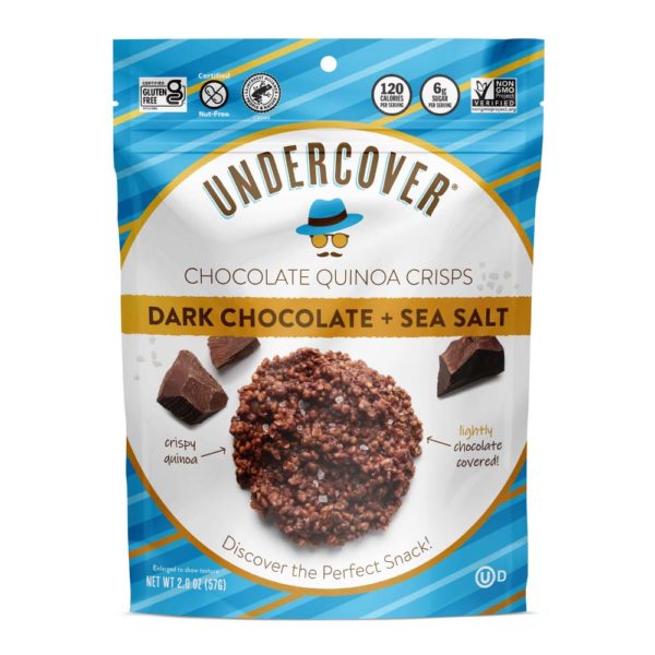 DARK CHOCOLATE AND SEA SALT QUINOA CRISP